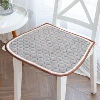 Alfombrilla para silla cómoda y creativa, cojín para sofá con textura suave y forma de rejilla, diseño cuadrado antideslizante, cojín para asiento de coche - details 5