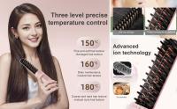 Portátil Sin Cable Ajustable para Tres Temperaturas Iónica para Alisar el Cabello - details 2