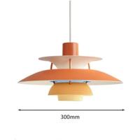 Lámpara Moderno Originalidad Minimalismo Candelabro Restaurante Sala de estar Cocina Oficina Decoración 50 cm - (Blanco) - details 16