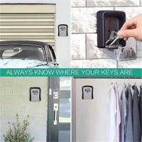 Cajas de seguridad montadas en la pared para interiores y exteriores, caja de seguridad de plástico de ingeniería, estuche de almacenamiento con cerradura - details 7