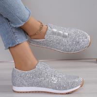 Zapatillas Deportivas Sin Cordones de Moda Otoño 2025 Pisa Fuerte con Tacón Bajo para Mujer - details 28