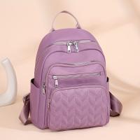 Mochila Vintage Gran Capacidad para Mujer - Bolso Casual de Nylon Ligero, Correas Ajustables, Cierre de Cremallera - details 13