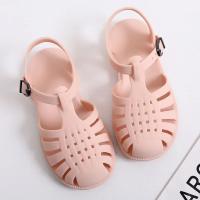 Sandalias de playa infantiles Ocean Summer Girl Gladiador sandalias infantiles suaves antideslizantes princesa Jelly shoes chico trapeador Romano - details 18