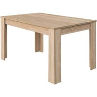Mesa de Comedor Extensible de Madera Blanca Estilo Canadiense 140 a 190cm Ancho 90 Altura 78 - details 9