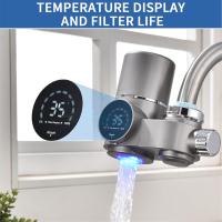 Filtro de agua de grifo para fregadero, purificador de agua con pantalla LED, montaje de grifo, sistema de filtración de agua para Cocina - details 3