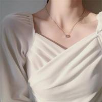 Collar de Lujo con Cadena de Clavícula Diseño de Nicho Sensible con Luz Estilo Simple - details 5