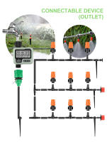 Temporizador de agua automático, máquina de riego digital para jardín, rociador inteligente para ahorrar agua y tiempo - details 10