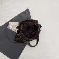 Bolso Cruzado Vintage para Mujer Gran Capacidad, Correa Desmontable, Cierre con Cremallera, Diseño Clásico Elegante, Cinturón de Metal - details 6