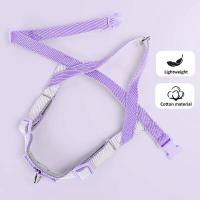 Conjunto arnés de nailon perro, correa sin tirones cachorros, chaleco mascotas con plomo caminar, ustable para perros pequeños y - details 9