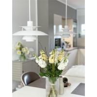 Lámpara Moderno Originalidad Minimalismo Candelabro Restaurante Sala de estar Cocina Oficina Decoración 50 cm - (Blanco) - details 2
