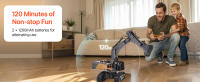 Juguete de excavadora con control remoto SucceBuy - Excavadora RC de 22 canales, escala 1:14 con pala de metal. Luces, sonidos y vehículo de construcción totalmente funcional para niños. Regalo de cumpleaños perfecto. - details 5