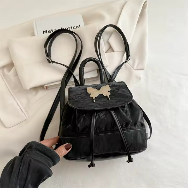Mochila, moda, nuevo estilo, damas, ocio, nicho, mochila, viajes, moda callejera, PU - 1