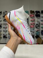 Nuevos zapatos casuales tejidos con mosca, cómodos y transpirables, zapatos de fútbol para parejas de moda de malla - details 1