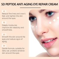 Crema de Ojos Anti-Edad 5D Peptida Estiramiento de Perfil de Ojos, Adiós a las Arrugas, Reparación Hidratante Herramientas de Cuidado de la Piel Facial - details 3