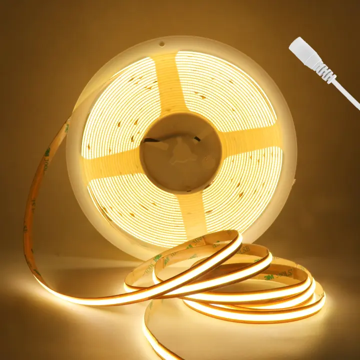 GAHADA Cinta LED de Alta Densidad 12V 24V Cortable a Tu Gusto 528LEDs/m - 1