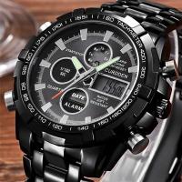 Reloj Deportivo de Cronómetro Automático de Lujo Premium Correa de Aleación de Moda - details 1