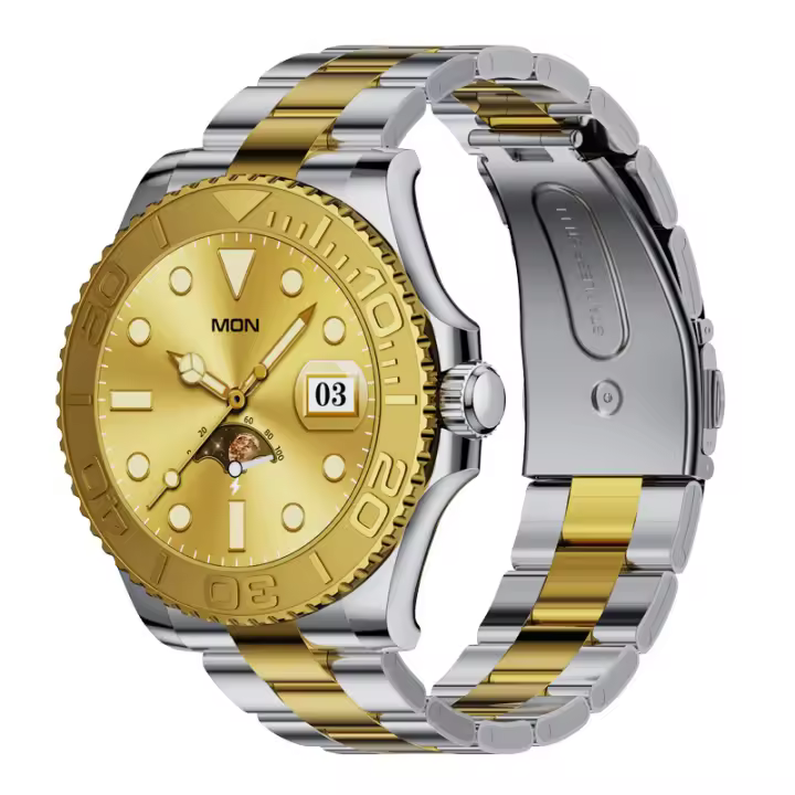 Relojes inteligentes hombre ritmo cardíaco presión arterial Bluetooth llamadas Fitness exterior deporte mujer reloj - 1
