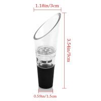 Vertedor inflable de plástico para vino tinto, vertedor rápido, aireador profesional de vino blanco - details 4
