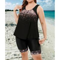 Tankini de Cinco Pantalones para Mujer Traje de Baño Sexy Tallas Grandes Disponibles Moda de Playa - details 19