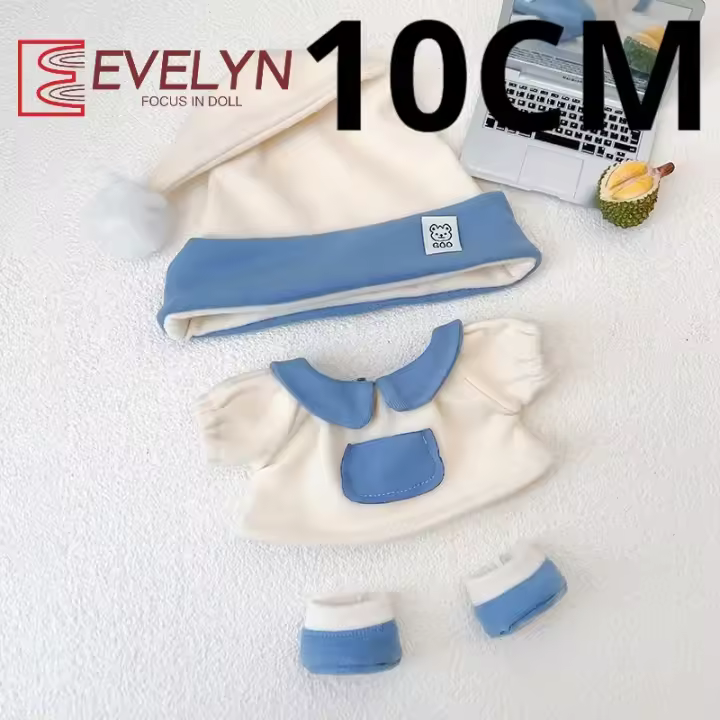 Accesorios para muñecas Evelyn, traje Kawaii de algodón de 10cm, ropa para muñecas Love and Deepspace Xavier Zayne Rafayel ralayo Sylus Caleb, regalos - 1