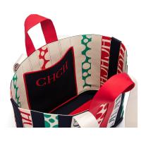 CHHC de moda retro de las mujeres nuevo casual versátil de gran capacidad portátil bolso de hombro tejido - details 26