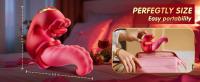 Vibrador de Lengua Suave Realista 3 en 1 Estimulador de Clítoris y Punto G - details 5