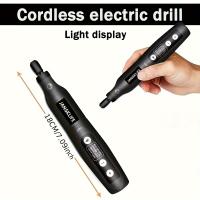 Kit de Herramientas de Lijado Inalámbricas de 61 Piezas con Bolígrafo de Grabado Recargable y Batería, Bolígrafo de Grabado Eléctrico de Cinco Velocidades Ajustable, Herramienta de Grabado Portátil para Carpintería, Lijado, Pulido, Grabado, Artesanía de - details 3