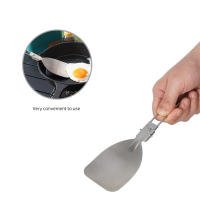 Espátula para freír montañismo, vajilla plegable, fácil almacenamiento, portátil, para alas de pollo frito - details 1