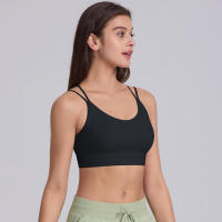 Sujetador de yoga para mujer, ropa de pilates a prueba de golpes de alta intensidad, con correas cruzadas absorbentes de golpes para gimnasio - details 17