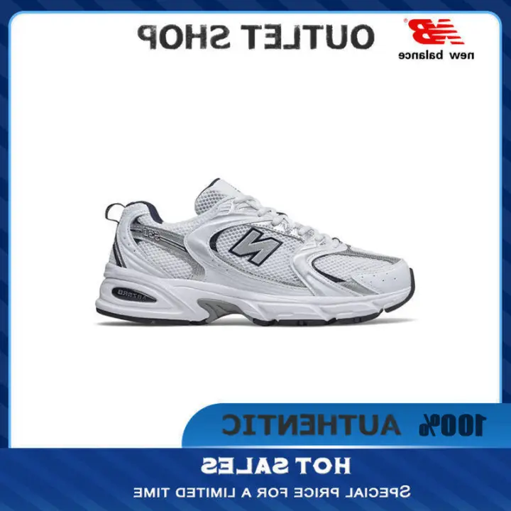 LETEN 【100% AUTÉNTICO】 NB 327 Gris " Zapatillas MR530SG Zapatillas deportivas de moda unisex para hombres y mujeres Pegatinas de pared - 1