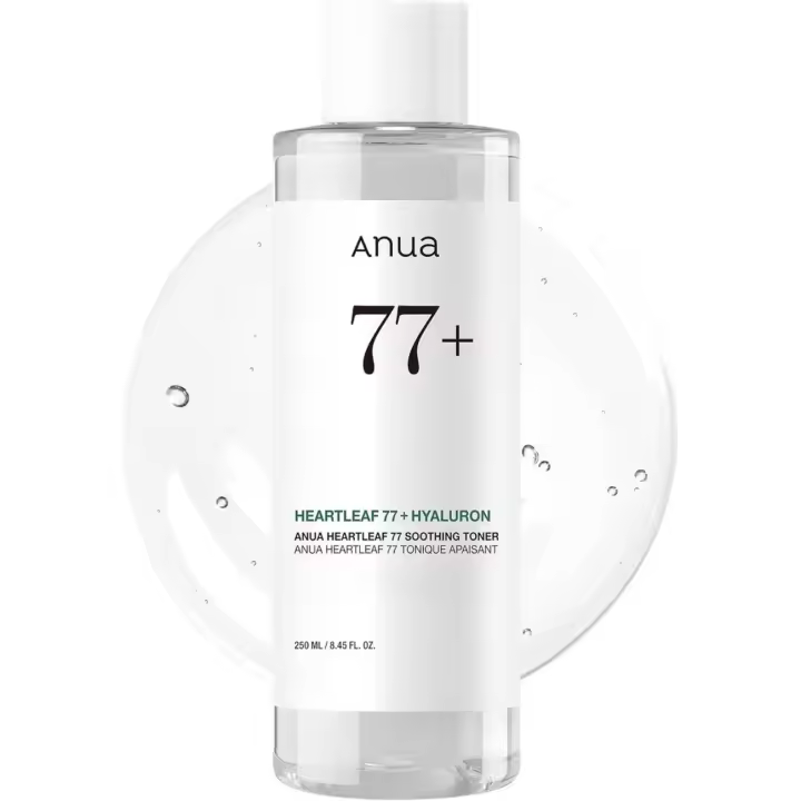 Anua Heartleaf 77 Tónico calma, hidrata y purifica el cuidado de la piel - 1