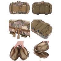 Riñonera Táctica Molle Impermeable Multifunción Organizador Compacto para Acampar, Senderismo, EDC y Equipo de Caza Bolsa Ligera, Herramientas Tácticas, Gadgets - details 0