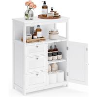 Mueble de Baño Armario de Almacenamiento con 3 Cajones Estante Regulable Tamaño 30 x 60 x 80 cm - details 0