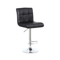Taburete con Ruedas Silla Trabajo Altura Ajustable Giratorio Taburete de Oficina con Asiento de Silla de Montar Negro - details 9