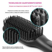 2025 Nuevo Peine Alisador Peine de Aire Caliente Peine para el Cabello de los Hombres Cuidado Personal Peine para Peinar la Barba de los Hombres - details 10