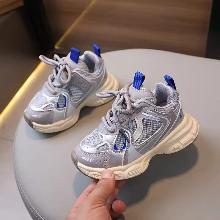 Zapatillas de Malla Transpirable Primavera-Otoño para Niños Zapatos de Correr para Niños y Niñas - 1