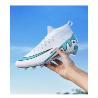 Zapatos de Fútbol Profesionales Ligeros Zapatillas de Fútbol de Cuero Resistente a la Desgaste - details 23
