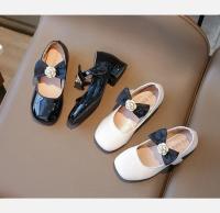2025 primavera nuevos zapatos de cuero para niñas moda estilo coreano fondo suave antideslizante princesa Chic zapatos para boda - details 1