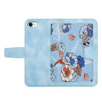 Funda tipo billetera de cuero premium para Motorola Moto G05 G14 G15 Power G24 G34 G54 G84 E15 G 5G Play KickStand Flowers Strap Card Slot Cover - details 2
