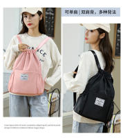Bolso de mujer nueva moda mochila de cubo de agua Simple ligero con cordón de tela Oxford mochila de viaje bolso de escuela para estudiantes - details 3