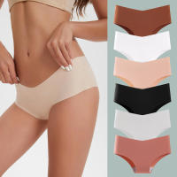 Ropa interior sin costuras para mujer, seda helada, nuevo nailon, yoga, tres Boxers, conjunto de 6 piezas - details 7