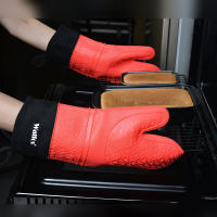 Walfos scalding High temperature resistant, thickened and insulated microwave oven, silicone gloves for household kitchen tools - details 10