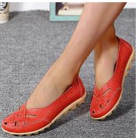 Zapatos de mujer para verano, zapatos planos de cuero suave, mocasines planos sin cordones, zapatos casuales para mujer, respirador - details 6