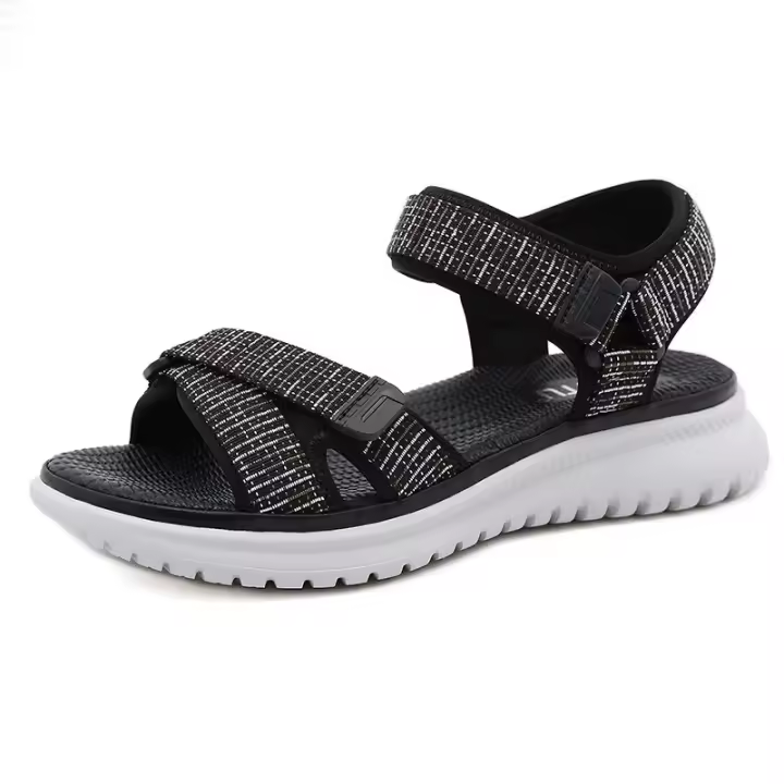 Sandalias de verano para mujer, tacón de cuña, zapatos ligeros y cómodos para mujer - 1