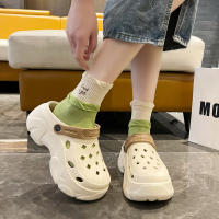 Sandalias de Suela Gruesa para Mujer 2024 Zapatos de Jardín de Plataforma EVA con Antideslizantes para Playa - details 27