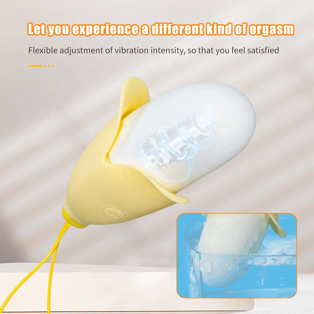 Vibrador de Dildo de Mini Banana para Mujeres Estimulador de Clítoris Vagina y Anal Juguetes Sexuales para Adultos Marca Kaelynn - details 4