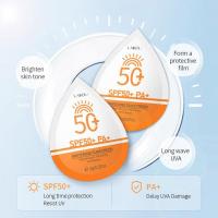 5 uds imprimación facial portátil Base de maquillaje protector solar protector solar corporal Ultra SPF50 + Control de aceite iluminar imprimación de humedad - details 0