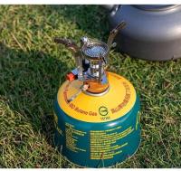 Estufa de Camping Portátil Mini Mochila con Enchufe Piezoeléctrico y a Prueba de Viento - details 1