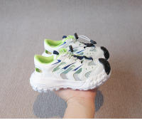 Sandalias deportivas de verano 2025 para niños, nueva moda con suela suave, zapatos antideslizantes para niñas, zapatos de playa con puntera hueca para niños. - details 6