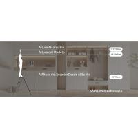 Escalera Taburete de aluminio Antideslizante Pedal plegable Acero para el hogar Amplia capacidad